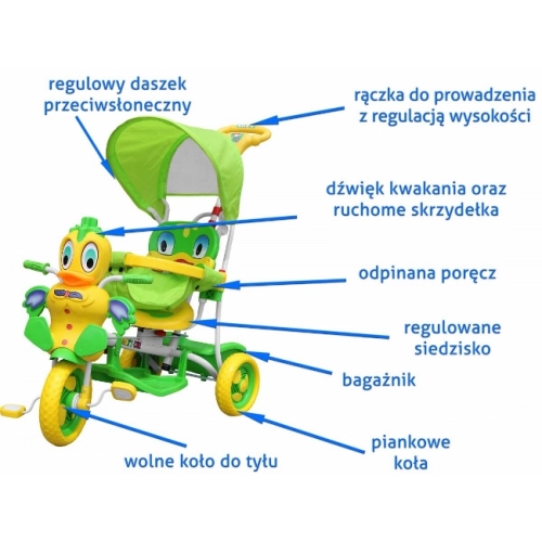 rowerek trójkołowy na roczek